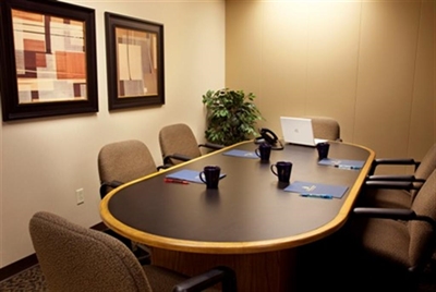 A Quiet, Professional Meeting Space. 